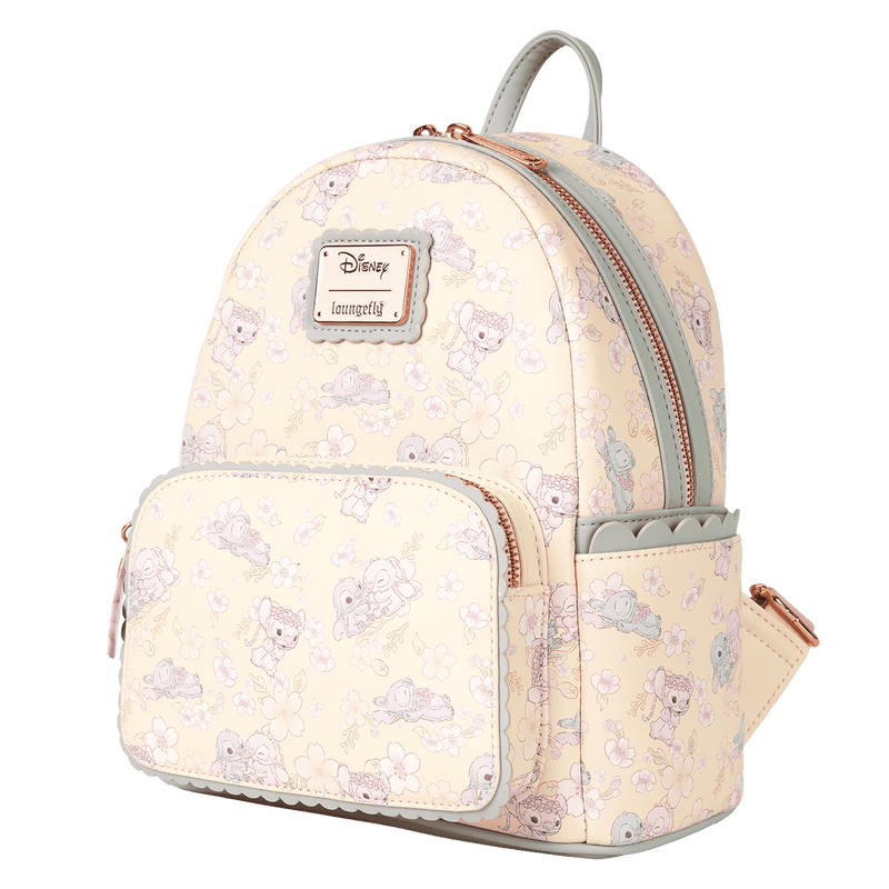 Stitch & Angel Cherry Blossom All-Over Print Mini Backpack, , hi-res view 4