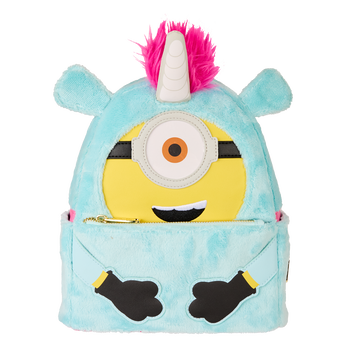 Minions Fluffy Unicorn Exclusive Costume Plush Mini Backpack, , hi-res view 1