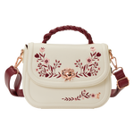 Loungefly Cream & Red Floral Crossbody Bag, , hi-res view 1