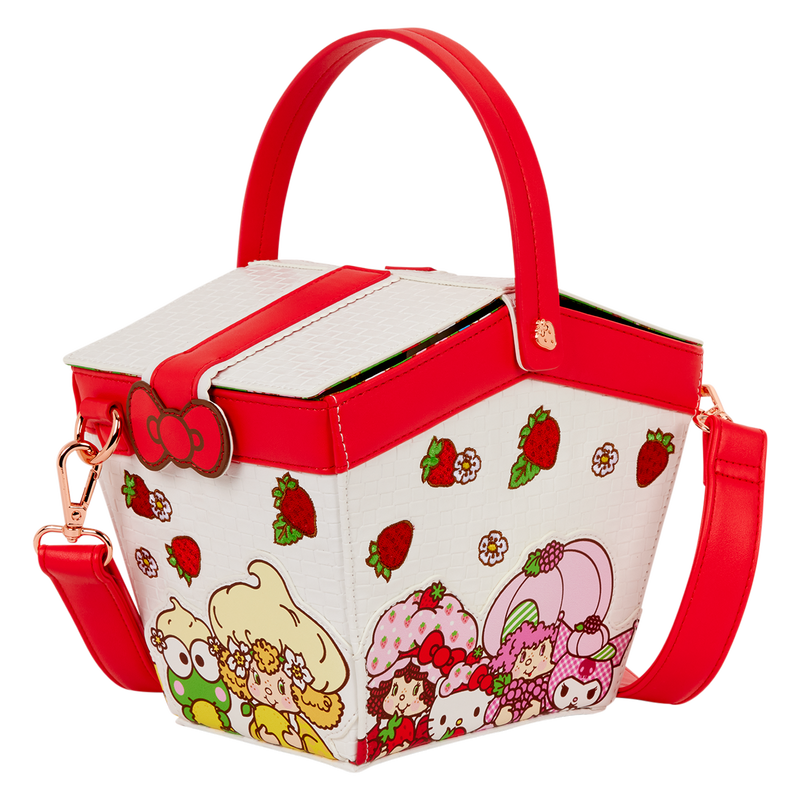 Sanrio Hello Kitty & Friends x Strawberry Shortcake Scented Figural Basket Crossbody Bag, , hi-res view 5