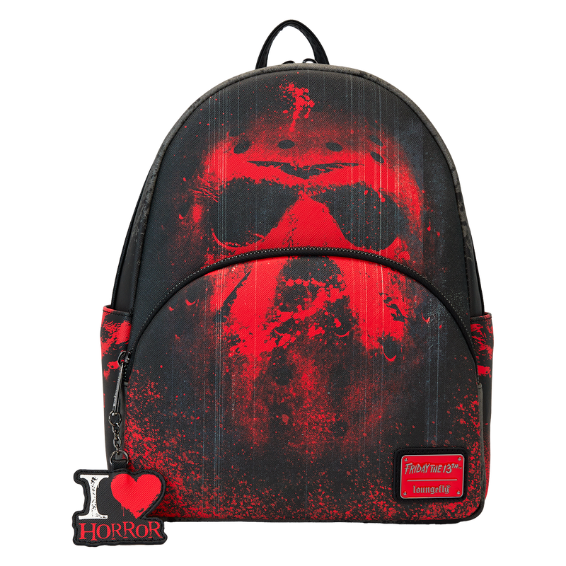 I Heart Horror Friday The 13th Mini Backpack, , hi-res view 1