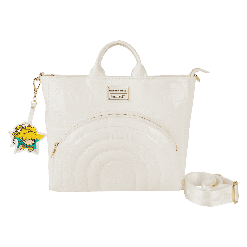 Rainbow Brite™ Iridescent Convertible Backpack & Tote Crossbody Bag, , hi-res view 1
