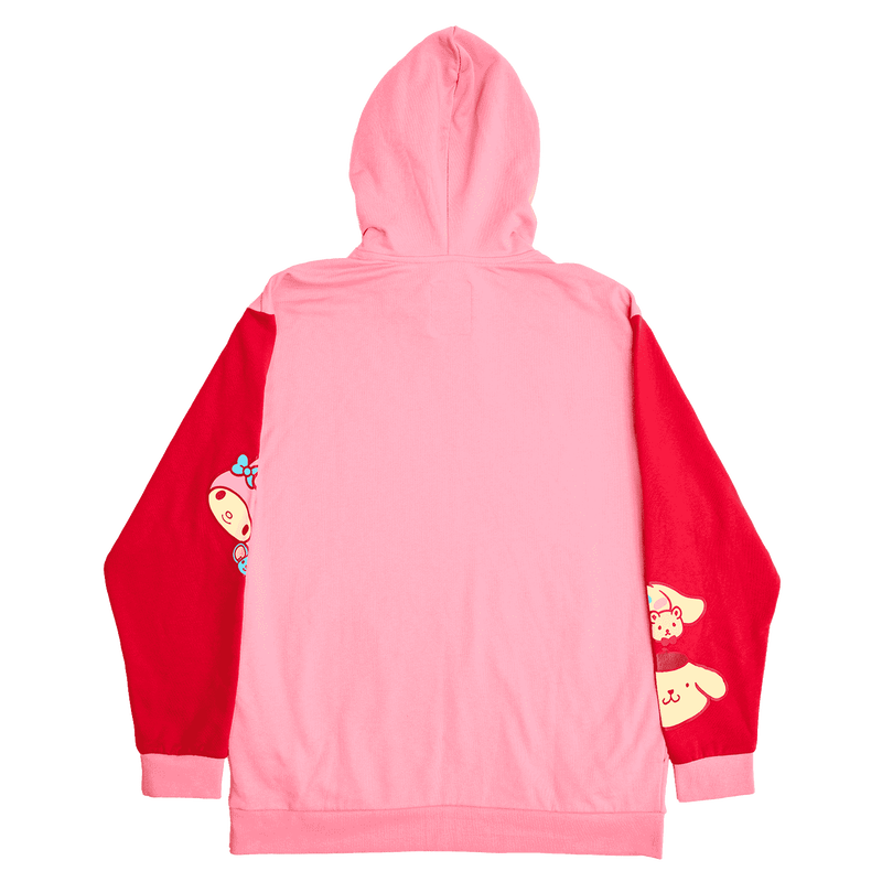 Sanrio Hello Kitty & Friends Color Block Unisex Hoodie, , hi-res view 5