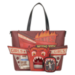 Beetlejuice Dante's Inferno Room Tote Crossbody Bag with Coin Bag, , hi-res view 4