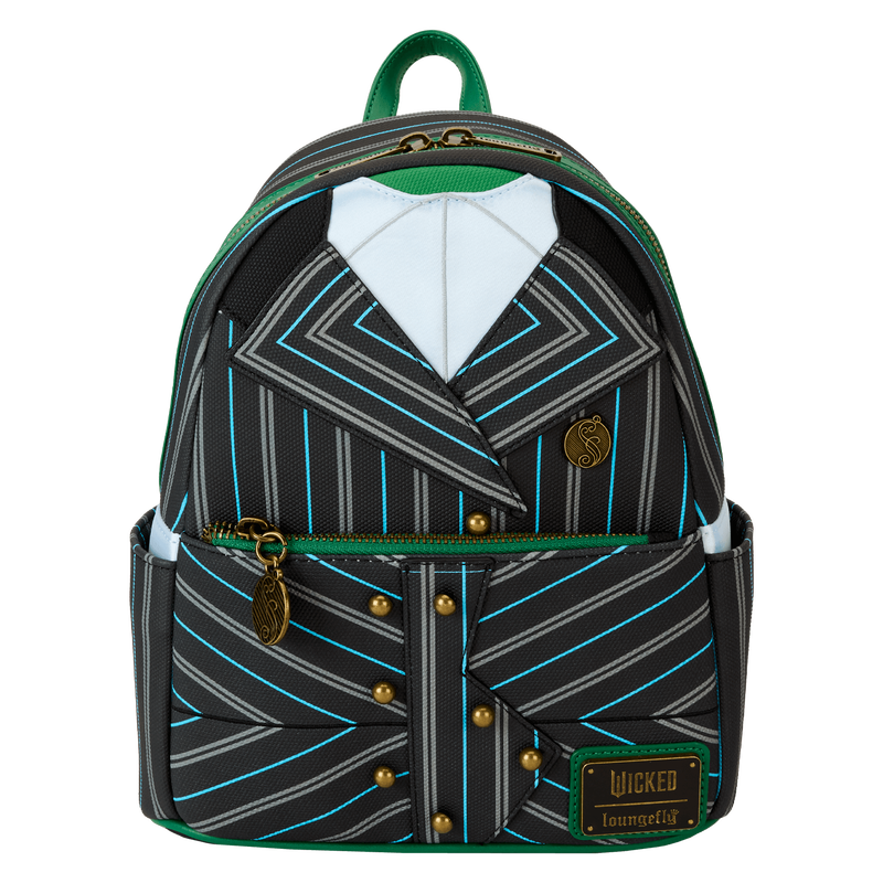 Wicked Elphaba Shiz University Uniform Cosplay Mini Backpack, , hi-res view 1