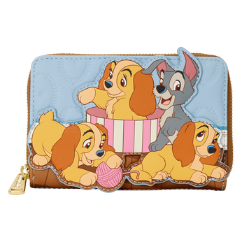 Lady and the Tramp Exclusive Puppies Zip Around Wallet, Image 1