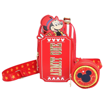 Mickey Mouse Circus Ticket Belt Bag with Coin Bag - Disney,  Mickey Mouse Circus Ticket Belt Bag with Coin Bag - Disney, Image 1