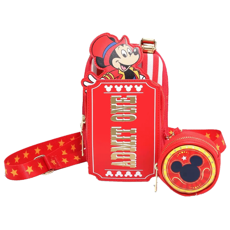 Mickey Mouse Circus Ticket Belt Bag with Coin Bag - Disney, , hi-res view 1