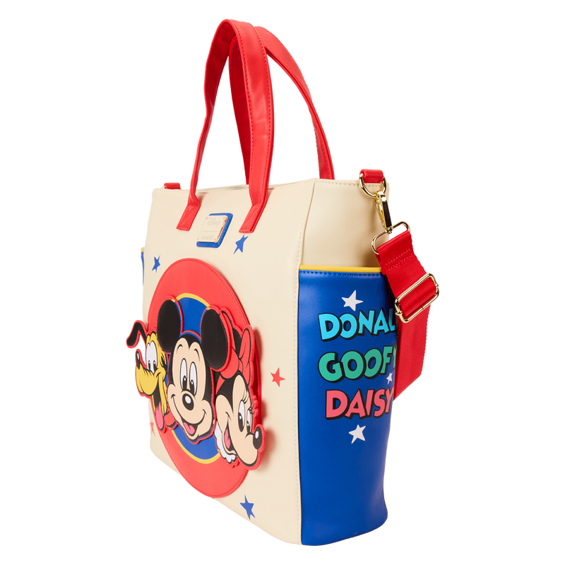 Mickey & Friends Classic Convertible Backpack & Tote Crossbody Bag, , hi-res view 4