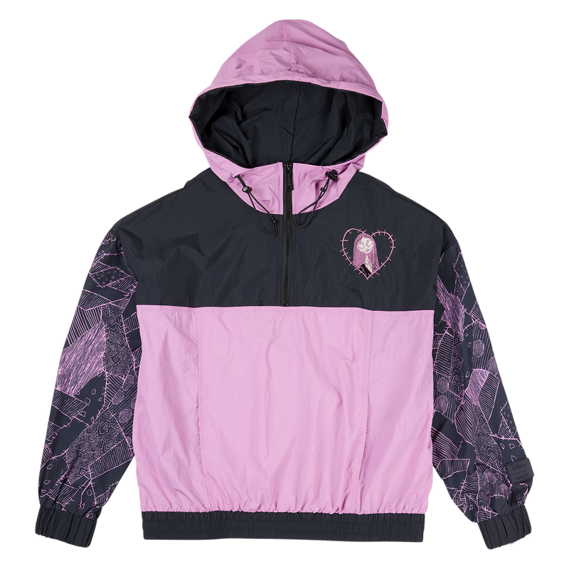 The Nightmare Before Christmas Sally Half-Zip Unisex Windbreaker, , hi-res view 1