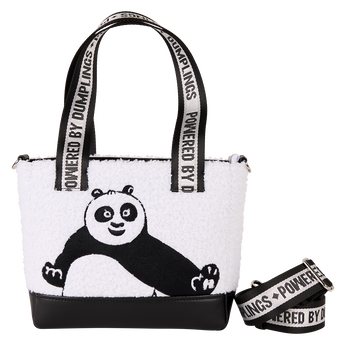 Kung Fu Panda Sherpa Mini Tote Crossbody Bag, , hi-res view 1