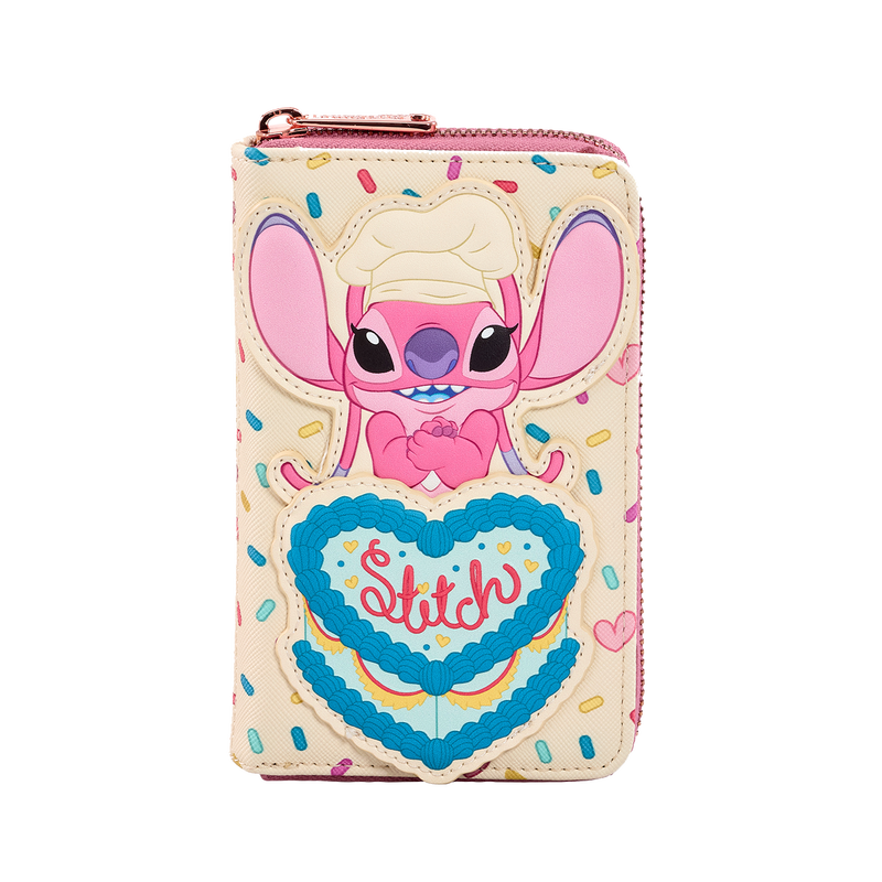 Lilo & Stitch Angel Cake Zip Around Wallet - Disney, , hi-res view 1