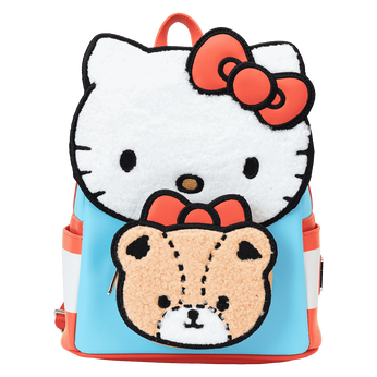Sanrio Hello Kitty & Tiny Chum Bear Sherpa Mini Backpack, , hi-res view 1