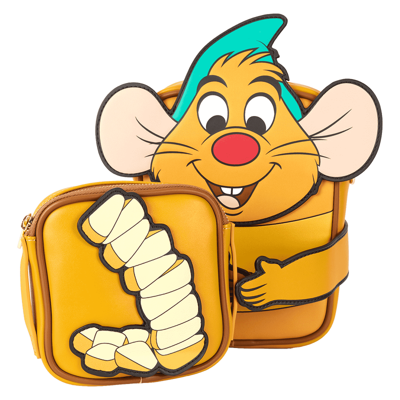 Cinderella 75th Anniversary Gus Gus Crossbuddies&reg; Cosplay Crossbody Bag With Coin Bag, , hi-res view 4