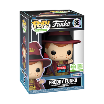 Pop! Freddy Funko (Wizard) with Pop! Protector, , hi-res view 2