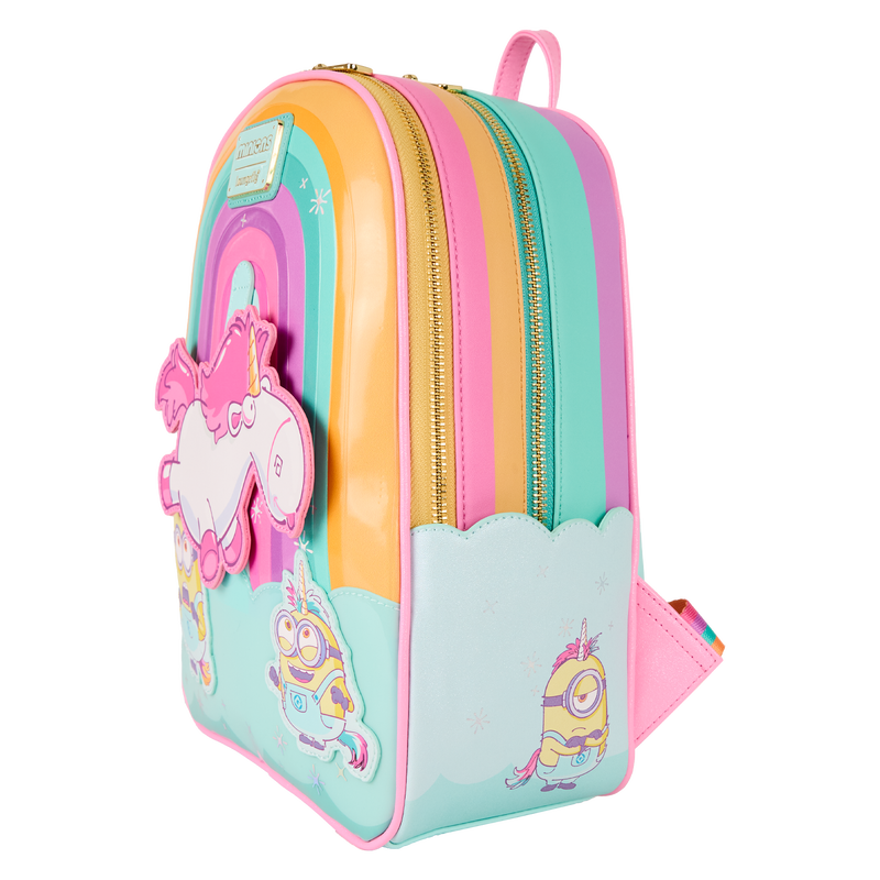 Minions Fluffy Unicorn Rainbow Mini Backpack, , hi-res view 4