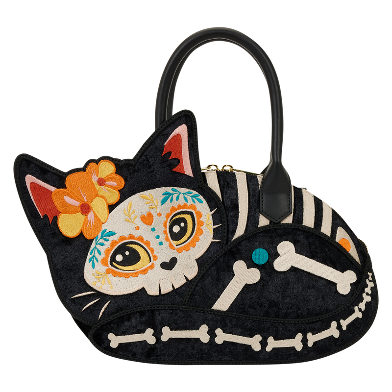 Loungefly Día de los Muertos Cat Alebrije Crossbody Bag, , hi-res view 1
