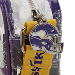NFL Minnesota Vikings Clear Crossbody Stadium Bag, , hi-res view 5
