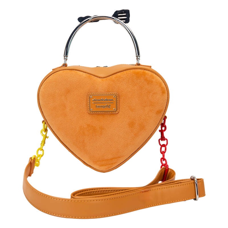 SpongeBob SquarePants Krabby Patty Plush Heart Figural Crossbody Bag, , hi-res view 7