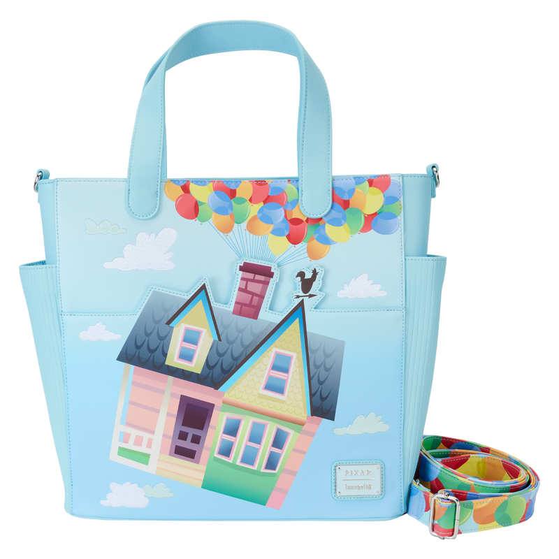 Up Balloon House Convertible Backpack & Tote Crossbody Bag, , hi-res view 1