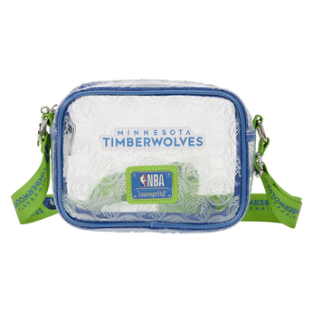 NBA Minnesota Timberwolves Clear Crossbody Stadium Bag, Image 1