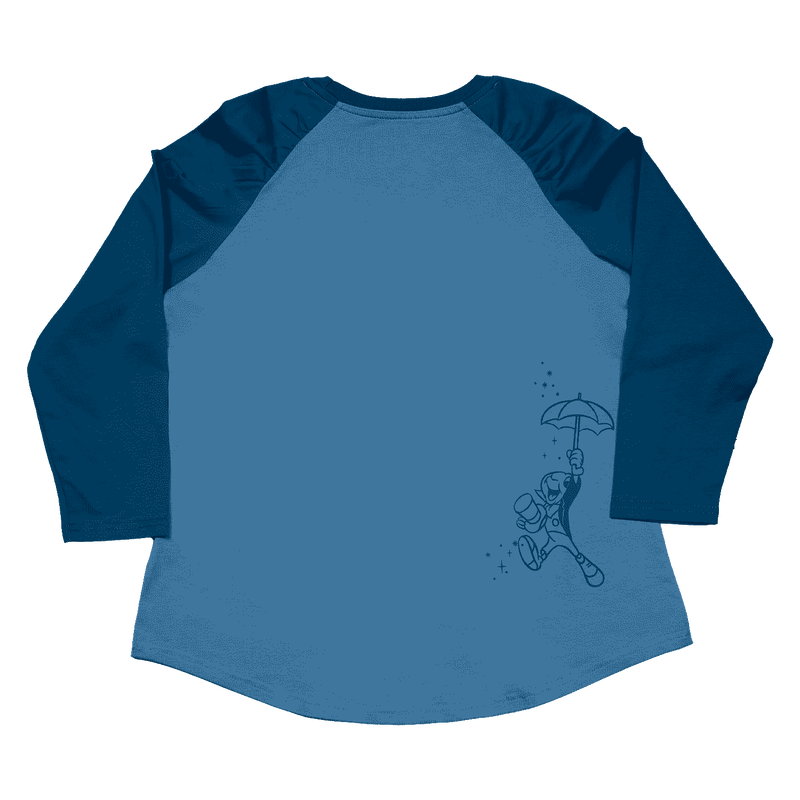 Pinocchio Blue Fairy Unisex Raglan Tee, , hi-res view 3