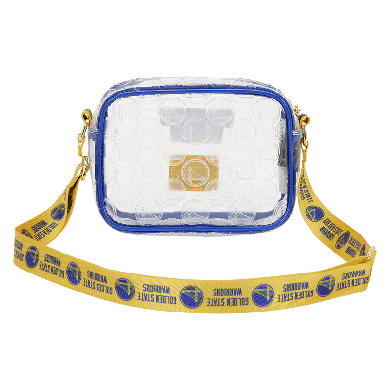 NBA Golden State Warriors Clear Crossbody Stadium Bag, , hi-res view 4