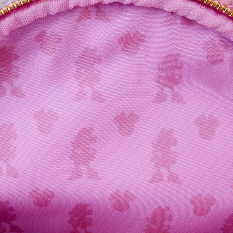 Minnie Mouse Woven Texture Convertible Mini Backpack & Crossbody Bag, , hi-res view 9