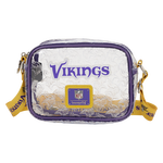 NFL Minnesota Vikings Clear Crossbody Stadium Bag, , hi-res view 1