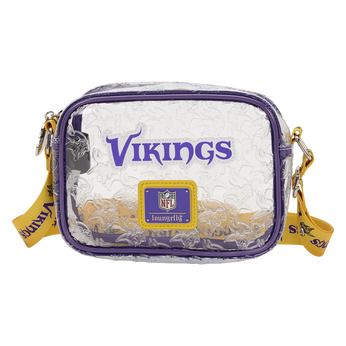 NFL Minnesota Vikings Clear Crossbody Stadium Bag, Image 1