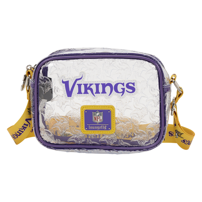 NFL Minnesota Vikings Clear Crossbody Stadium Bag, , hi-res view 1