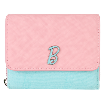 Classic Barbie Terry Cloth Zip Around Wallet, Image 1
