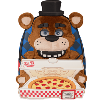 Five Nights at Freddy's Freddy Fazbear Plush Cosplay Lenticular Mini Backpack,  Five Nights at Freddy's Freddy Fazbear Plush Cosplay Lenticular Mini Backpack, Image 1