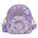 Bambi Iridescent Convertible Mini Backpack & Crossbody Bag, , hi-res view 1