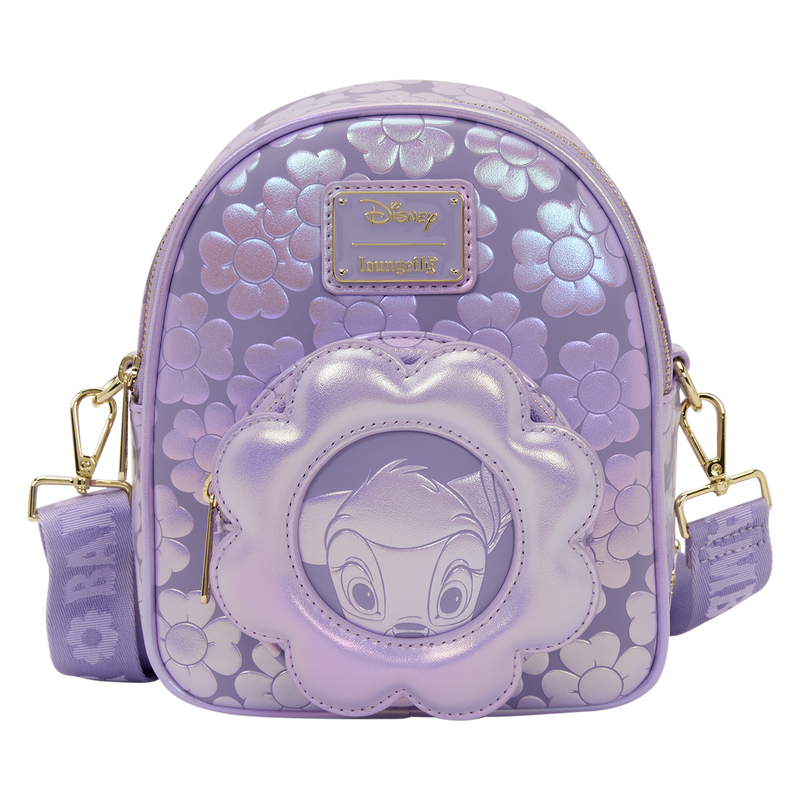 Bambi Iridescent Convertible Mini Backpack & Crossbody Bag, , hi-res view 1