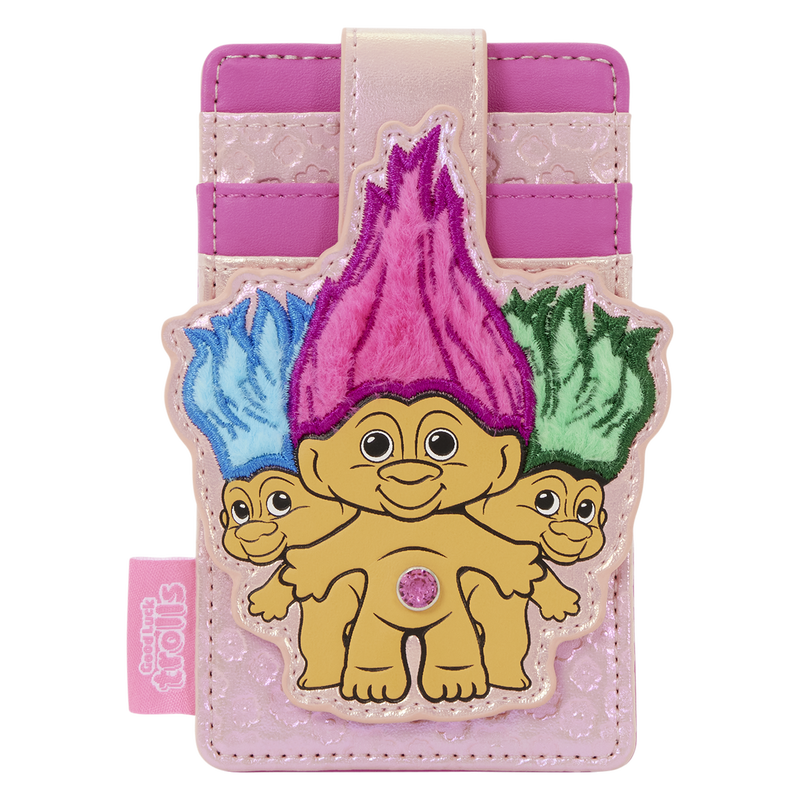 Classic Good Luck Trolls Exclusive Iridescent Card Holder, , hi-res view 1