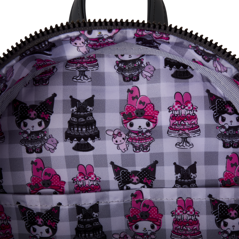 Sanrio My Melody & Kuromi Cake Mini Backpack, , hi-res view 7