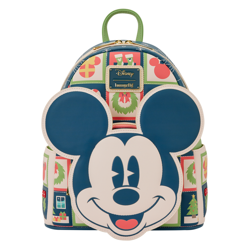 Mickey Mouse Holiday Mini Backpack, , hi-res view 1