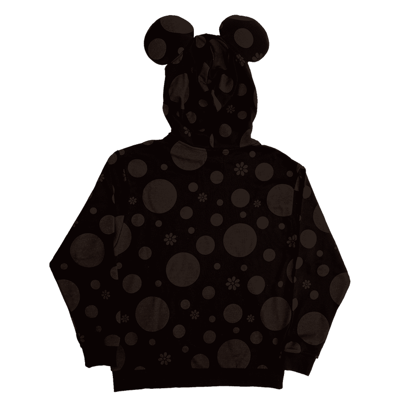 Minnie Mouse Floral Rock The Dots Unisex Hoodie, , hi-res view 5