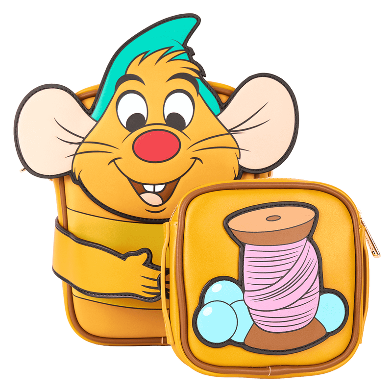 Cinderella 75th Anniversary Gus Gus Crossbuddies&reg; Cosplay Crossbody Bag With Coin Bag, , hi-res view 8