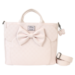 Minnie Mouse Checkered Texture Convertible Backpack & Tote Crossbody Bag, , hi-res view 1