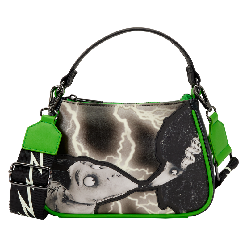 Frankenweenie Sparky & Persephone Glow Crossbody Bag, , hi-res view 1