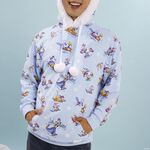 Mickey & Friends Winter Wonderland Unisex Hoodie, , hi-res view 2