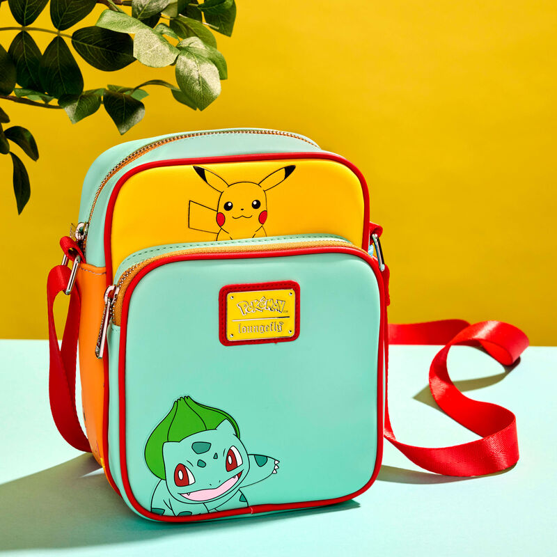 Pok&eacute;mon Color Block Starters Crossbody Bag, , hi-res view 2