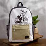 Mickey & Friends Canvas Nylon Full-Size Backpack LFlifestyle1 view 2
