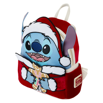 Disney Santa Stitch Cosplay Mini Backpack, , hi-res view 2