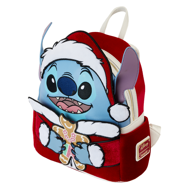 Disney Santa Stitch Cosplay Mini Backpack, , hi-res view 2