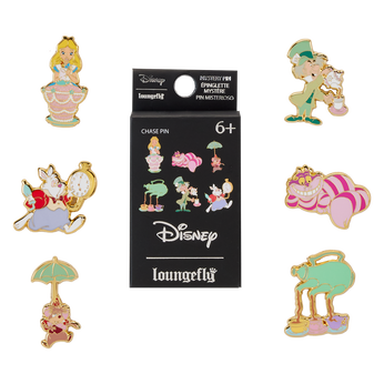Alice in Wonderland Unbirthday Mystery Box Pin, Image 1