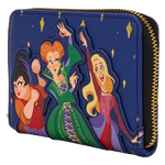 Hocus Pocus Sanderson Sisters Night Sky Zip Around Wallet, , hi-res view 3