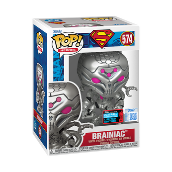 Pop! Brainiac (Metallic),  Pop! Brainiac (Metallic), Image 2
